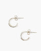 Women'S Huggies Earrings in Silver - thumbnail