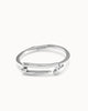 Puzzling Bracelet in Silver - thumbnail