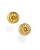 Women'S Little Star Zircon Earrings in Yellow - thumbnail