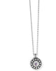 Pebble Dot Medali Petite Reversible Birthstone Necklace in June Tanzanite - Jm671J - thumbnail