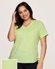 Plus All In Ruched Tee - thumbnail