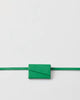 Closed Belt Bag in Green Patina - thumbnail