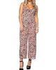 Animal Print Jumpsuit in Pink - thumbnail