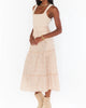 Miley Midi Skirt in Ditsy Daisy - thumbnail