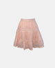 Emmie High Waisted Mini Skirt in Blush - thumbnail
