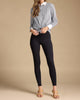 Hazel Beauty Zipper Legging in Black - thumbnail