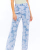 Cloudy Days High Waist Straight Leg Pant in Denim - thumbnail