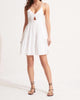 By The Sea Mini Dress in White - thumbnail