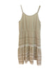 Rose Short Dress in Whisper White/Sandshell - thumbnail