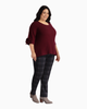 Sandy Bow Sleeve Sweater - thumbnail