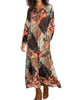 Mabel Boho Dress in Multi - thumbnail