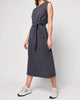 Dream Cotton Costa Dress in Washed Black - thumbnail