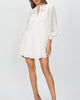 Dress With Lace Detailing in White - thumbnail