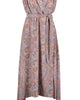 Butterfly Effect Aeries Wrap Dress in Dusk Paisley - thumbnail