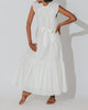 Malta Ankle Dress in Ivory - thumbnail