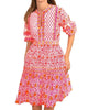 Cotton Border Dress in East India - thumbnail