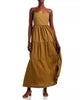 Poplin Maxi Dress in Verde - thumbnail