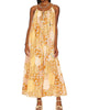 Freda Strappy Maxi Dress in Amber - thumbnail