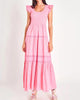Chessie Maxi Dress in Vivid Pink - thumbnail