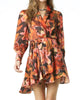 Glenna Dress in Bromeliad Ikat V2 - thumbnail