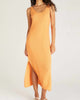 Brayden Knit Midi Dress in Papaya - thumbnail