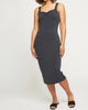 Paris Midi Dress in Carbon - thumbnail