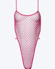 Coucou Lola Minimal Bodysuit in Pink Orchid - thumbnail