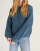 Lyndon Chunky Sweater in Caribbean Blue - thumbnail