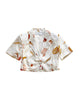 Kiria Cropped Jacket Top in Abstract - thumbnail