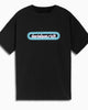 Men Retro Track Tee in Black - thumbnail