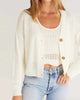 Marcy Cardigan in White - thumbnail