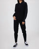 Quarterzip Hoodie in Black - thumbnail