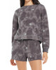 Millie Cloud Star Sweatshirt in Washed Black - thumbnail