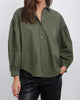 Janae Shirt in Olive Smoke - thumbnail
