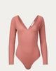 Open-Back Bodysuit in Canyon Clay - thumbnail
