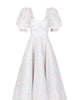 Tea Rose Dress in Pastel Bouquet - thumbnail
