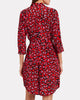 Stella Leopard Shirt Dress in Multi - thumbnail