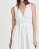 Sleeveless Morello Dress in White - thumbnail