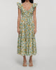 Anastasia Ruffle Maxi Dress In Yellow Multi - thumbnail