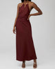 Alix Dress In Sangria - thumbnail
