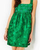 Bellami Embellished Floral Jacquard Dress In Kelly Green Leaf An Impression Jacquard - thumbnail