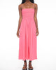 Bianca Smocked Bodice Dress In Pink Punch - thumbnail