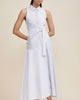 Edgar Dress In White Stripe - thumbnail