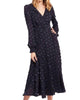 Danielle Dress In Sapphire Dots - thumbnail