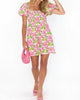 Bixby Mini Dress In Fresh Floral - thumbnail