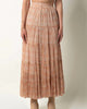 Lecia Skirt In Abstract Ikat - thumbnail