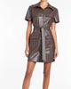 Greyson Dress In Cocoa - thumbnail
