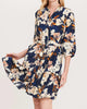 Petra Floral Print Dress In Multi - thumbnail
