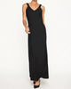 Stella Bias Dress In Black Onyx - thumbnail