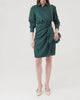 Spazio Dress In Dark Green - thumbnail